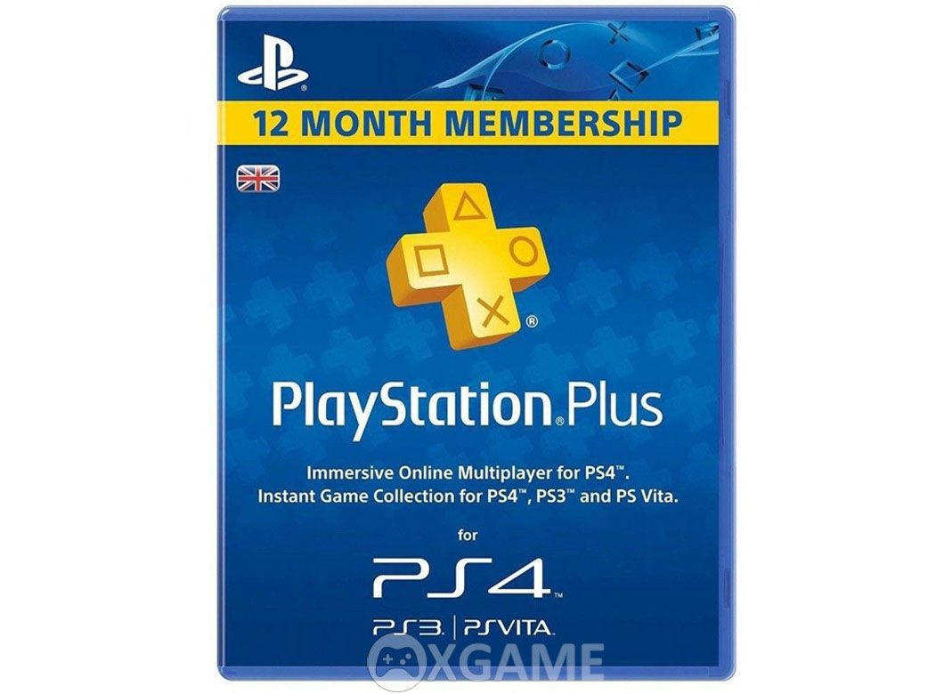 Thẻ PSN PLUS 12 tháng - UK