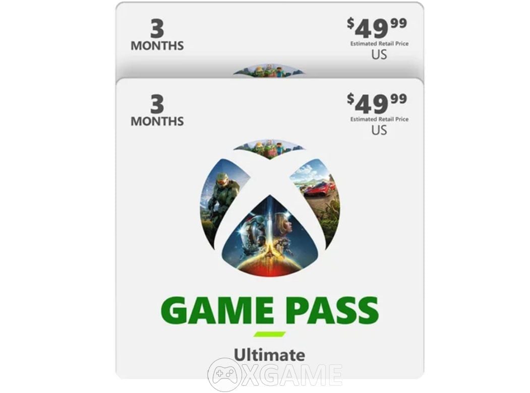 Thẻ Xbox Game Pass Ultimate 3 Tháng US