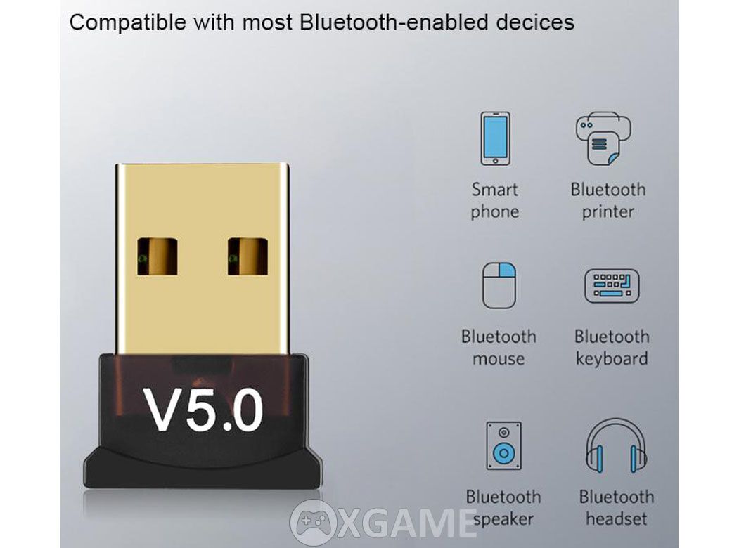 Thiết bị Bluetooth 5.0 cho tay PS3, PS4, Xb1