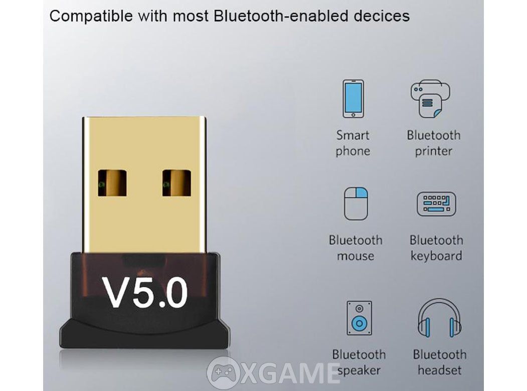 Thiết bị Bluetooth 5.0 cho tay PS5, PS4, PS3, Xb1