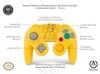 Tay Wireless GameCube Style Controller-PowerA-Pikachu