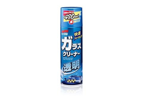 Chai Xịt Vệ Sinh Kính Ôtô Glass Cleaner Clear Soft99 - Made In Japan