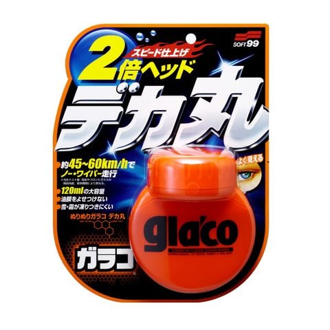 Phủ Nano Kính Xe Ô tô Loại Lớn Glaco Roll On Large G-38 Soft99 - Made in Japan