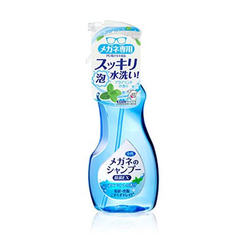 Nước Vệ Sinh Kính Mắt Hương Bạc Hà Shampoo for Glasses Extra Clean Aqua Mint H-203 Soft99 - Made In Japan