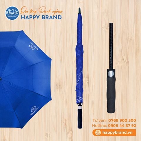 DÙ CẦM TAY POLY 2 TẦNG, R75, CÁN MÚT