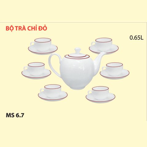 Bộ Trà Chỉ Đỏ