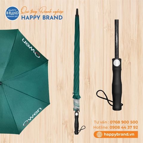 DÙ CẦM TAY SẮT, R70, CÁN NHỰA THẲNG