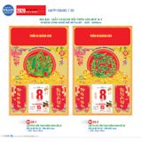 Lịch Bloc bìa đại - Giấy Couche bồi trên ván MDF - TT10