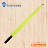 Dù cầm tay Poly 2 tầng, R75cm, cán mút - XANH VÀNG