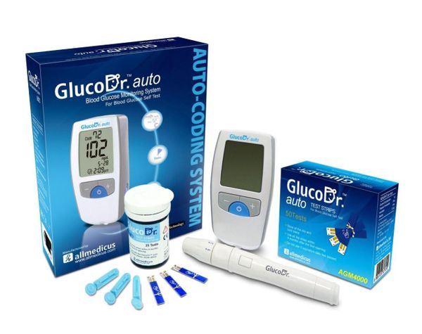 MÁY ĐO ĐƯỜNG HUYẾT GLUCODR AUTO AGM-4000