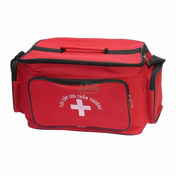 Túi cứu thương Đỏ Nhỏ (23cm x 15cm x 15cm)