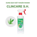 Clincare S.h Opodis 500Ml-Xịt Sát Khuẩn Tay chân quần áo vật dụng bề mặt nhanh