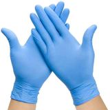 Găng tay y tế cao su nhân tạo không bột Nitrile I'm Gloves hộp 100 cái Hàng Thái Lan (màu xanh dương)