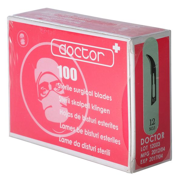 Lưỡi dao mổ Doctor số 12 hộp 100 cái