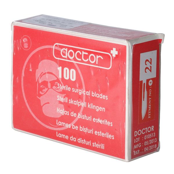 Lưỡi dao mổ Doctor số 22 hộp 100 cái