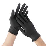 Găng tay y tế cao su nhân tạo không bột Nitrile I'm Gloves hộp 100 cái Hàng Thái Lan (màu đen)