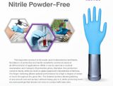 Găng tay y tế cao su nhân tạo không bột Nitrile I'm Gloves hộp 100 cái Hàng Thái Lan (màu xanh dương)