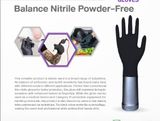 Găng tay y tế cao su nhân tạo không bột Nitrile I'm Gloves hộp 100 cái Hàng Thái Lan (màu đen)