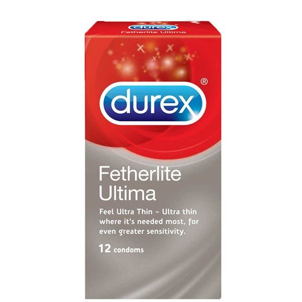 Bao cao su Durex Fetherlite Ultima (Hộp 12 cái)