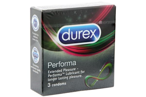 bao cao su Durex Performa (Hộp 3 cái)