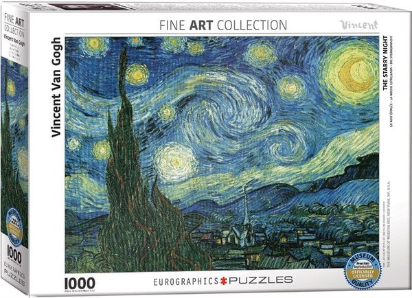 TRANH XẾP Vincent Van Gogh 1000-Piece Puzzle