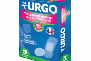 Băng cá nhân trong suốt Urgo Transparent (hộp 20 cái)