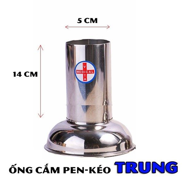 Ống cắm pen, kéo Vita nhỏ phi 5cm x 14cm