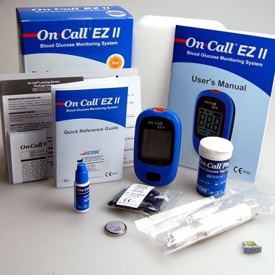 MÁY ĐO ĐƯỜNG HUYẾT ON CALL EZ II