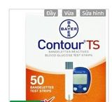 Que thử đường huyết CONTOUR TS (lọ 50 que)