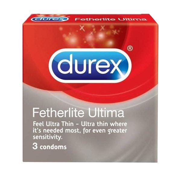 Bao cao su Durex Fetherlite Ultima (Hộp 3 cái)