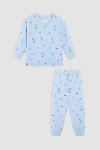 Đồ bộ thun dài tay bé trai Rabity 10010