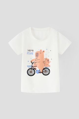 Áo thun ngắn tay Capybara bé trai 900.075