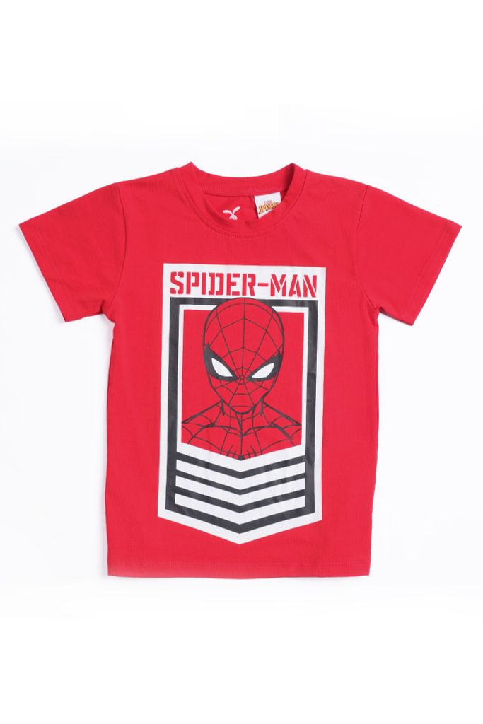 Bộ thun Spider Man ngắn tay bé trai Rabity 5098