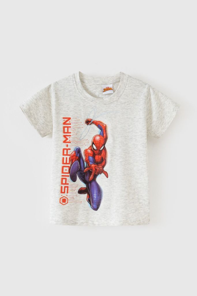 Áo thun ngắn tay Spider-man bé trai Rabity 500.013