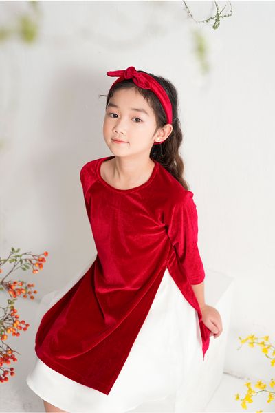 áo dài trẻ em