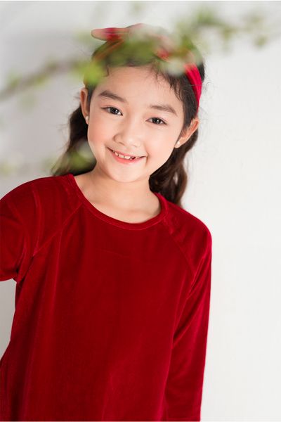 áo dài trẻ em