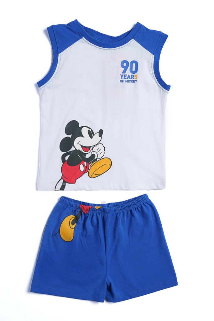 Bộ thun Mickey ngắn tay bé trai Rabity 5150