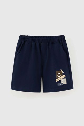 [Độc quyền Online] Quần short thun lưng chun mặt cười bé trai Rabity 933.900
