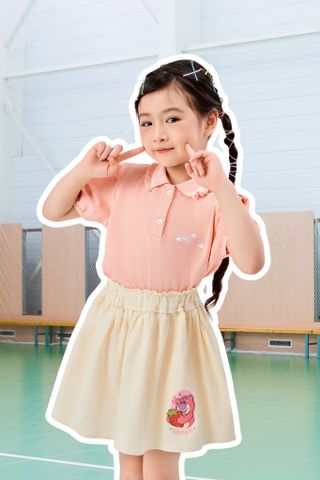 Chân váy Gấu dâu Lotso bé gái Rabity 555.003