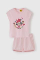 Bộ thun ngắn tay Minnie bé gái Rabity 5682