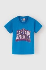 Áo thun ngắn tay Captain America bé trai Rabity 500.002