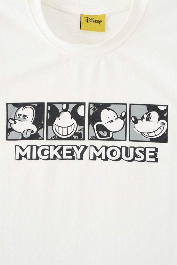 Áo thun ngắn tay Mickey bé trai Rabity 500.003