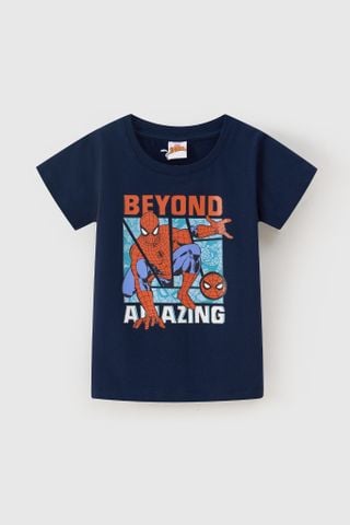 Áo thun ngắn tay Spider-Man bé trai Rabity 500.014
