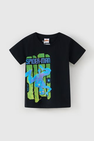Áo thun ngắn tay Spider-Man bé trai Rabity 500.043