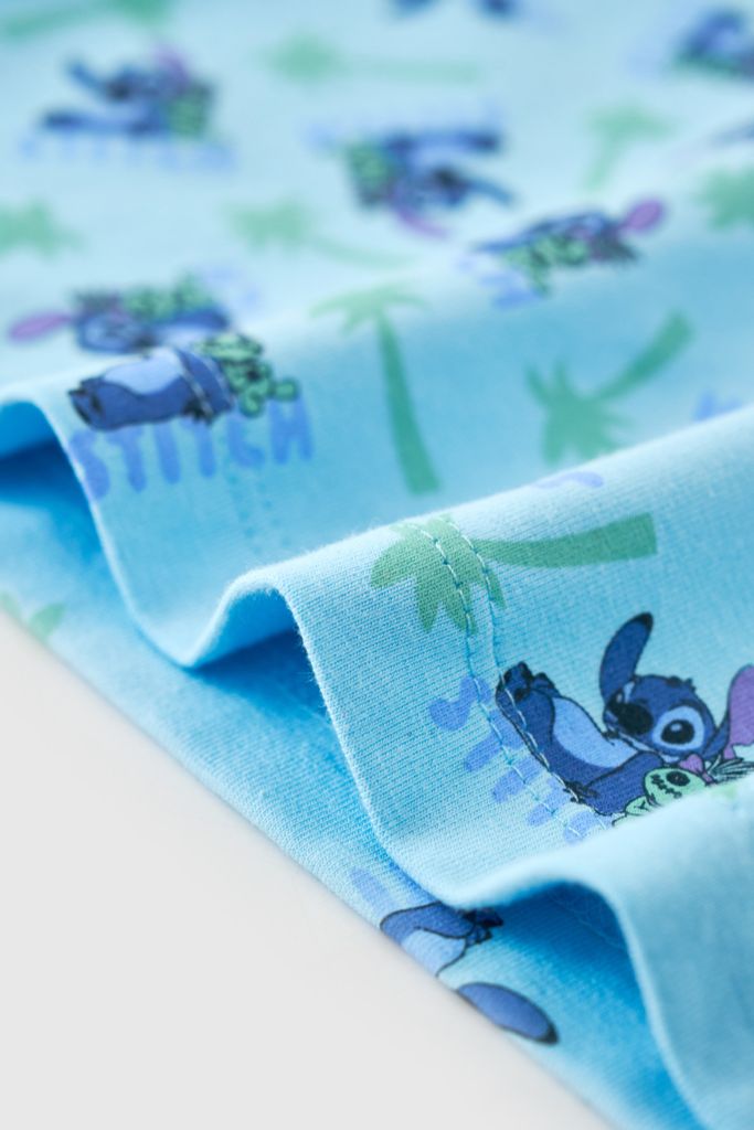 Áo thun cổ bẻ Stitch ngắn tay bé trai Rabity 501.011