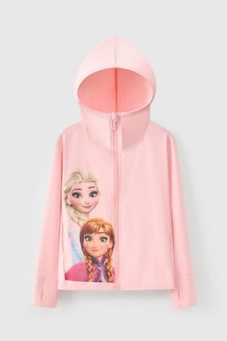 [Độc quyền Online] Áo khoác chống nắng có mũ Elsa Disney bé gái Rabity 524.002