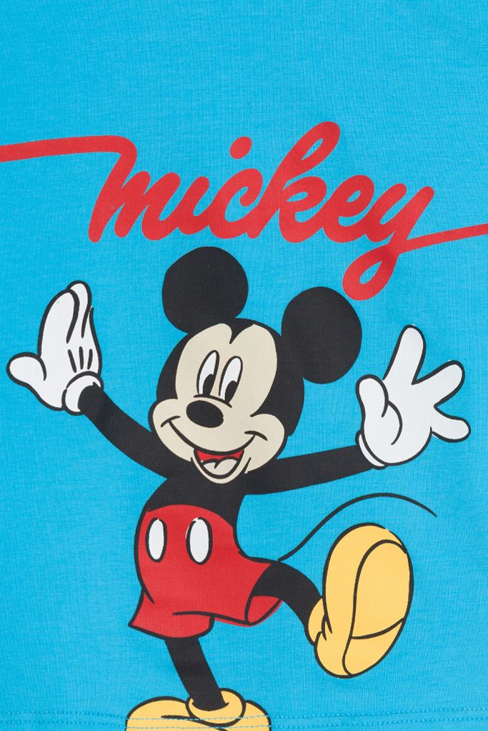 Bộ thun Mickey ngắn tay bé trai Rabity 5289