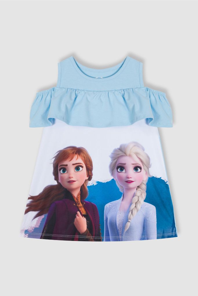 Đầm váy Elsa bé gái Rabity 5295