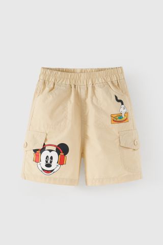 Quần short kaki Mickey bé trai Rabity 530.004