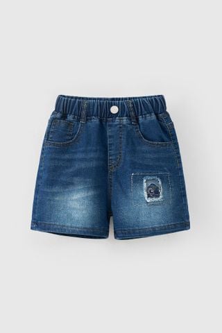 Quần short jeans Stitch Disney bé trai Rabity 531.011